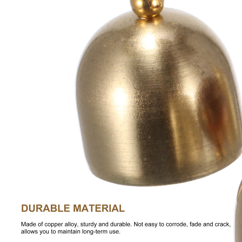 Fengshui szélcsengő kültéri függő fémharang Lucky szélcsengő dekoráció tiszta hangú szélcsengő dísz Jó lógó varázslat