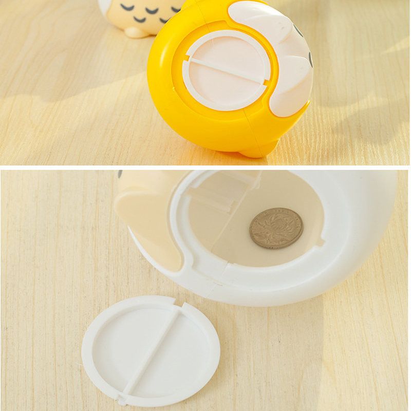 1 db Pénztakarékos dobozok Piggy Bank Otthoni dekoráció Gyermek Játékok Pénzesdobozok Rajzfilm bagoly alakú születésnapi ajándék érmék Tárolódoboz U3