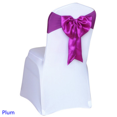 Esküvői Székek Csokornyakkendők Szatén Szárnyas Spandex Mindenhez illő dekoráció Lycra Stretch Hotel Születésnapi Party Szép dizájn Divat Luxus