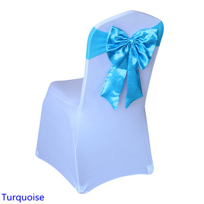 Esküvői Székek Csokornyakkendők Szatén Szárnyas Spandex Mindenhez illő dekoráció Lycra Stretch Hotel Születésnapi Party Szép dizájn Divat Luxus