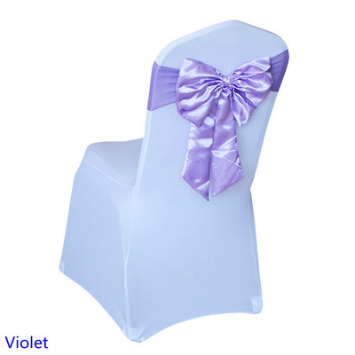 Esküvői Székek Csokornyakkendők Szatén Szárnyas Spandex Mindenhez illő dekoráció Lycra Stretch Hotel Születésnapi Party Szép dizájn Divat Luxus