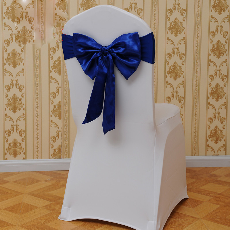Esküvői Székek Csokornyakkendők Szatén Szárnyas Spandex Mindenhez illő dekoráció Lycra Stretch Hotel Születésnapi Party Szép dizájn Divat Luxus