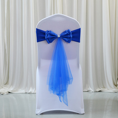 12 spalvų vestuvinės kėdės varčios drugelio elastingumo peteliškės paruoštas mazgas elastanas juostelės vestuvinės kėdės dekoravimo didmeninė prekyba