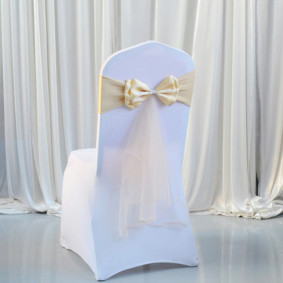 12 spalvų vestuvinės kėdės varčios drugelio elastingumo peteliškės paruoštas mazgas elastanas juostelės vestuvinės kėdės dekoravimo didmeninė prekyba