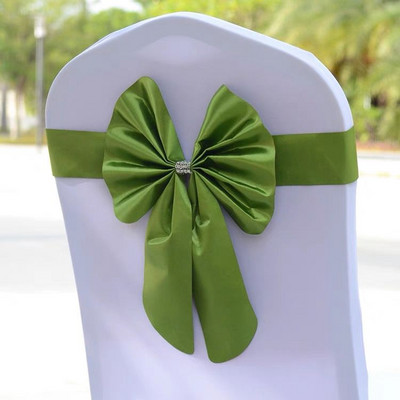 Nova elastična leptir mašna u 18 boja, gotova traka za stolice za svadbu, hotelski banket, dekoracija događaja na veliko