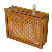 Retro hoiupõrsas rahavärav letiga Säästke rahakast, meisterdage dekoratiivkodu