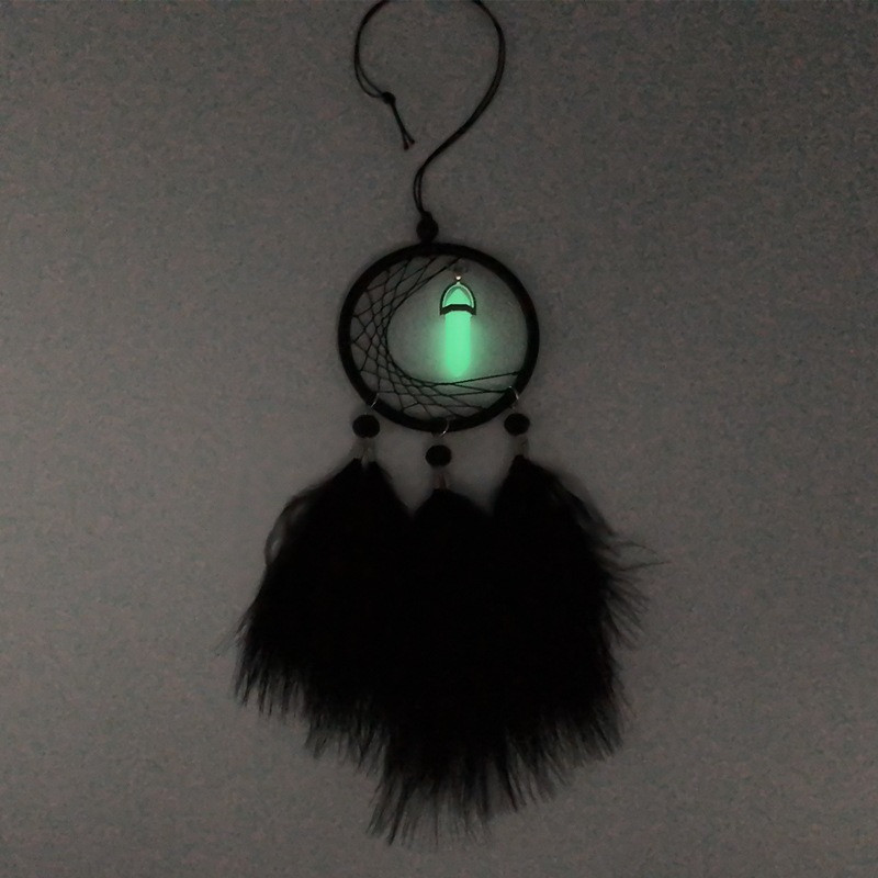 Φωτεινό κρεμαστό Κρεμαστό Κρεμαστό Κρεμαστό Φτερό Ονειροπαγίδας Half Moon Κρεμαστό Δώρο Δημιουργικό Κρεμαστό Δώρο Αυτοκινήτου Κρεμαστό Εσωτερικό Διακόσμηση