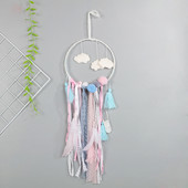Clouds Lace Dream Catcher Κρεμαστό αέρα εσωτερικού χώρου Wedding Shooting Props Χειροποίητη διακόσμηση σπιτιού Dreamcatcher