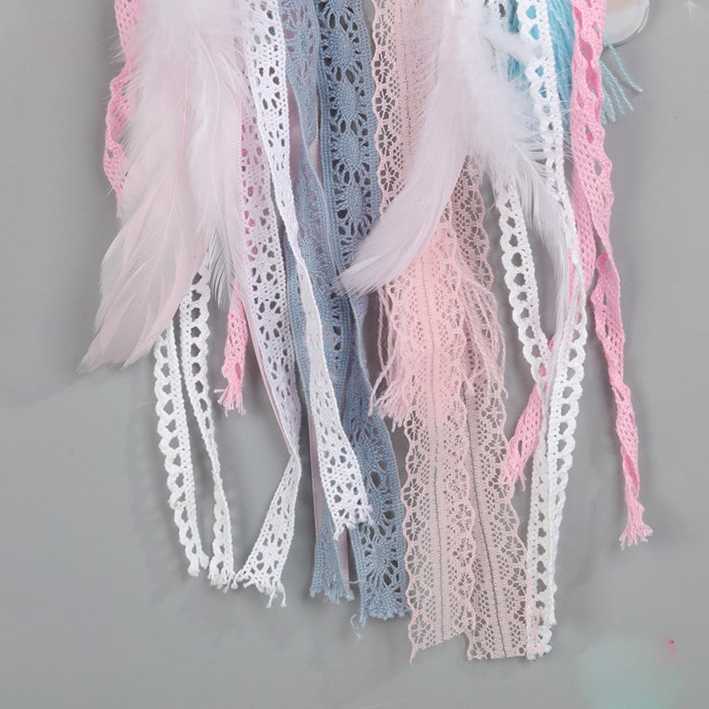 Clouds Lace Dream Catcher Κρεμαστό αέρα εσωτερικού χώρου Wedding Shooting Props Χειροποίητη διακόσμηση σπιτιού Dreamcatcher
