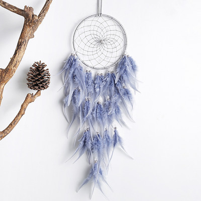 Πολύχρωμο Feather Dream Catcher Απλό ρετρό Dream Catcher Κρεμαστό Διακόσμηση κρεβατοκάμαρας Κρεμαστό Δώρο διακόσμηση τοίχου σπιτιού