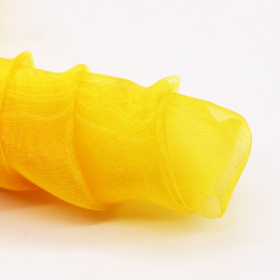 10 gab kāzu krēslu dekorēšana Sākums Kāzu vērtnes Patry banketu dekors Organza krēslu vērtnes Bow Cover Vērtnes Dekorācijas vērtnes