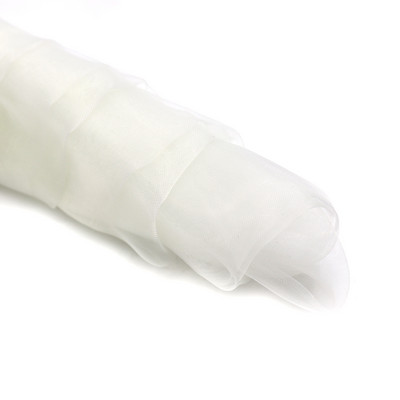 10 gab kāzu krēslu dekorēšana Sākums Kāzu vērtnes Patry banketu dekors Organza krēslu vērtnes Bow Cover Vērtnes Dekorācijas vērtnes