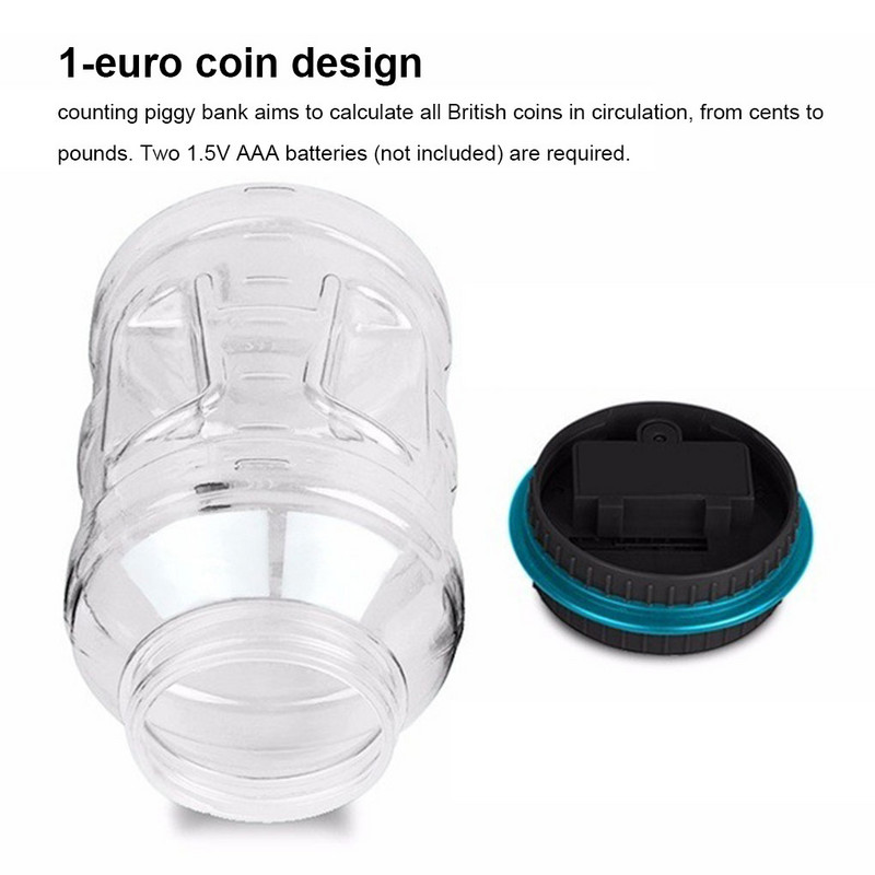 Kasica prasica za brojanje Jednostavna modna profesionalna uporaba Depozitni novac Otporan na habanje Jedinstveni dizajn Elektronika za zabavu