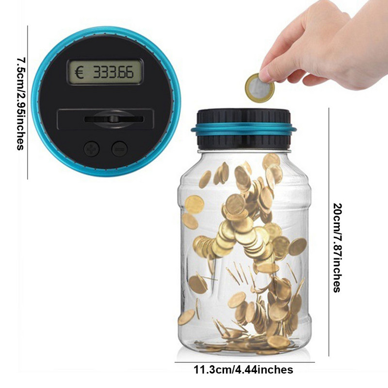 Kasica prasica za brojanje Jednostavna modna profesionalna uporaba Depozitni novac Otporan na habanje Jedinstveni dizajn Elektronika za zabavu