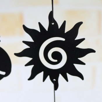 Ръчно изработени многотръбни музикални вятърни камбанки Метални занаяти Творчески подарък Висулка за декорация на дома