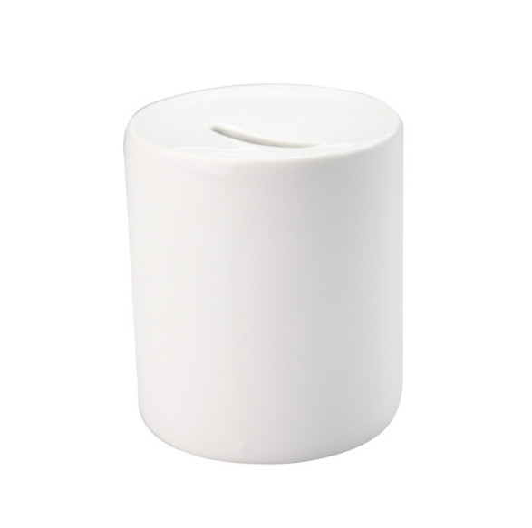 Сублимационна празна керамична касичка за монети Орнамент за хартиени пари Тайно спестяване Направи си снимка Касичка Скрит безопасен домашен декор