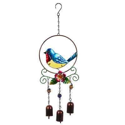 Logs Balkons Kolibri Tauriņš Spāre Vēja Zvani Kulons Pagalms Mājas Sienas Piekaramie Zvani Ornaments Mājas Logu Durvju Dekors