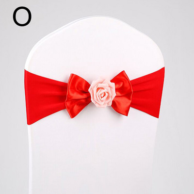 17 boja Velika mašna Traka za stolicu Elegantni vjenčani banketi Hotelski restoran Zabava Večera Sastanak Proslave Svečana dekoracija