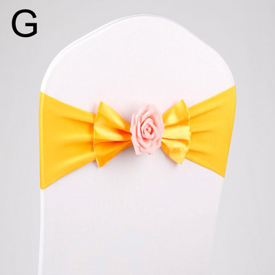 17 boja Velika mašna Traka za stolicu Elegantni vjenčani banketi Hotelski restoran Zabava Večera Sastanak Proslave Svečana dekoracija