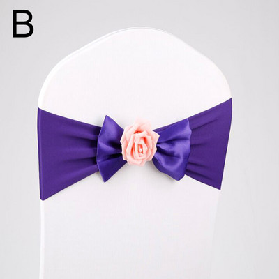 17 boja Velika mašna Traka za stolicu Elegantni vjenčani banketi Hotelski restoran Zabava Večera Sastanak Proslave Svečana dekoracija