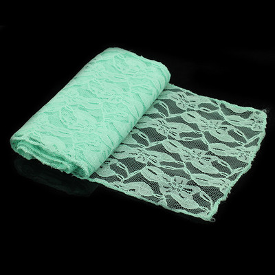 Čipkasti pojas za stolicu Leptir navlaka Vjenčana dekoracija Stol Staza Bračni banket Kućni tekstil Potrepštine za zabave 18x275CM