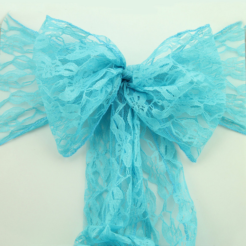 Čipkasti pojas za stolicu Leptir navlaka Vjenčana dekoracija Stol Staza Bračni banket Kućni tekstil Potrepštine za zabave 18x275CM