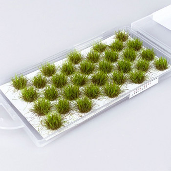 Mutlicolor Simulation Grass Nest Model Sand Scene DIY Υλικό Ρεαλιστικό Grass Tuft Μινιατούρες Θάμνοι από γρασίδι Τοπίο σύμπλεγμα φυτών