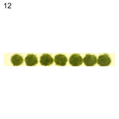 Daugiaspalvis imitacinis žolės lizdo modelis, smėlio scena „pasidaryk pats“ medžiaga Realistiška žolės kuokštas Miniatiūriniai žolės krūmai Augalų grupių peizažas