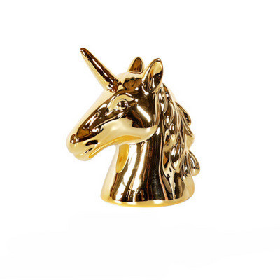 Creative Unicorn Ceramics Κουμπαράς Desktop Χαριτωμένο ντεκόρ Κέρμα Βάζο αποθήκευσης χρημάτων Παιδιά που εξοικονομούν χρήματα μπορούν Παιδιά δώρο γενεθλίων