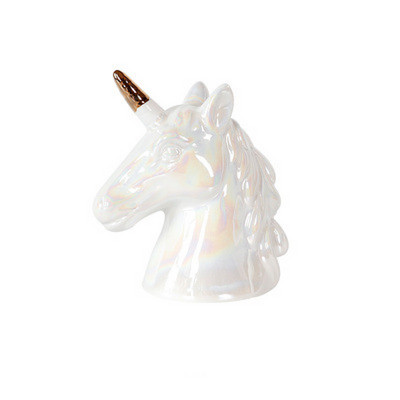 Creative Unicorn Ceramics Κουμπαράς Desktop Χαριτωμένο ντεκόρ Κέρμα Βάζο αποθήκευσης χρημάτων Παιδιά που εξοικονομούν χρήματα μπορούν Παιδιά δώρο γενεθλίων