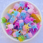 20 vnt. Nauja miela derva Mini dvispalvė klaida plokščia nugara Cabochon iškarpų knyga Kawaii DIY papuošimai Priedai E33