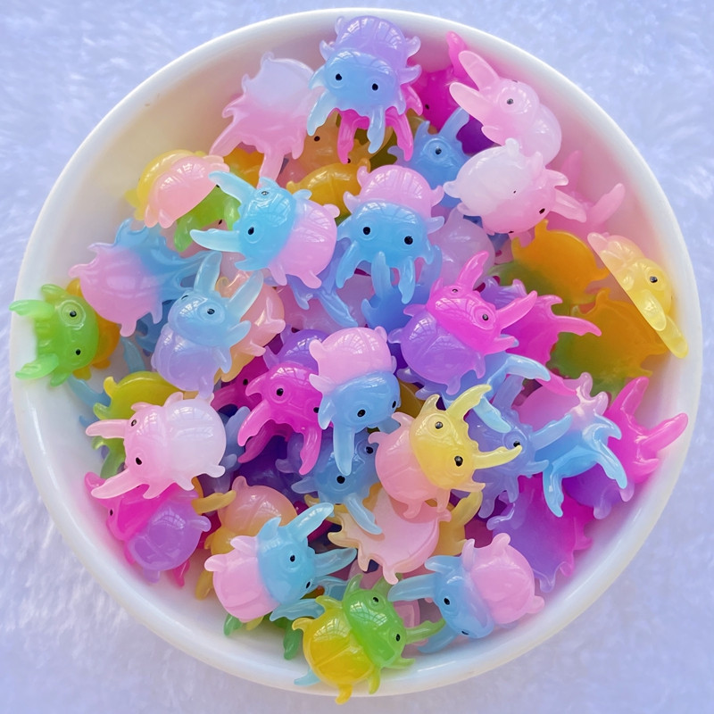 20 vnt. Nauja miela derva Mini dvispalvė klaida plokščia nugara Cabochon iškarpų knyga Kawaii DIY papuošimai Priedai E33