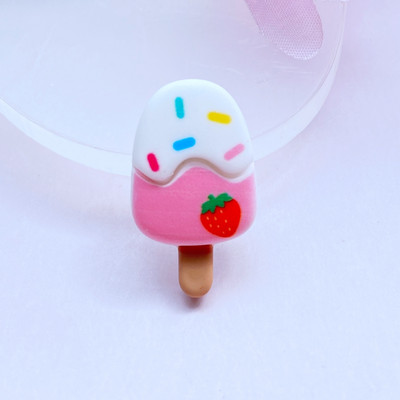 10 db új Kawaii aranyos torta/popsi/nyalóka lapos hátú akril kabochonok scrapbooking barkácsolás ékszerek kézműves dekorációs kiegészítők