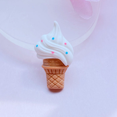 10 db új Kawaii aranyos torta/popsi/nyalóka lapos hátú akril kabochonok scrapbooking barkácsolás ékszerek kézműves dekorációs kiegészítők