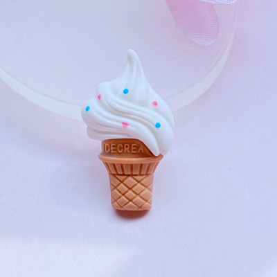 10 db új Kawaii aranyos torta/popsi/nyalóka lapos hátú akril kabochonok scrapbooking barkácsolás ékszerek kézműves dekorációs kiegészítők