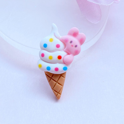 10 db új Kawaii aranyos torta/popsi/nyalóka lapos hátú akril kabochonok scrapbooking barkácsolás ékszerek kézműves dekorációs kiegészítők