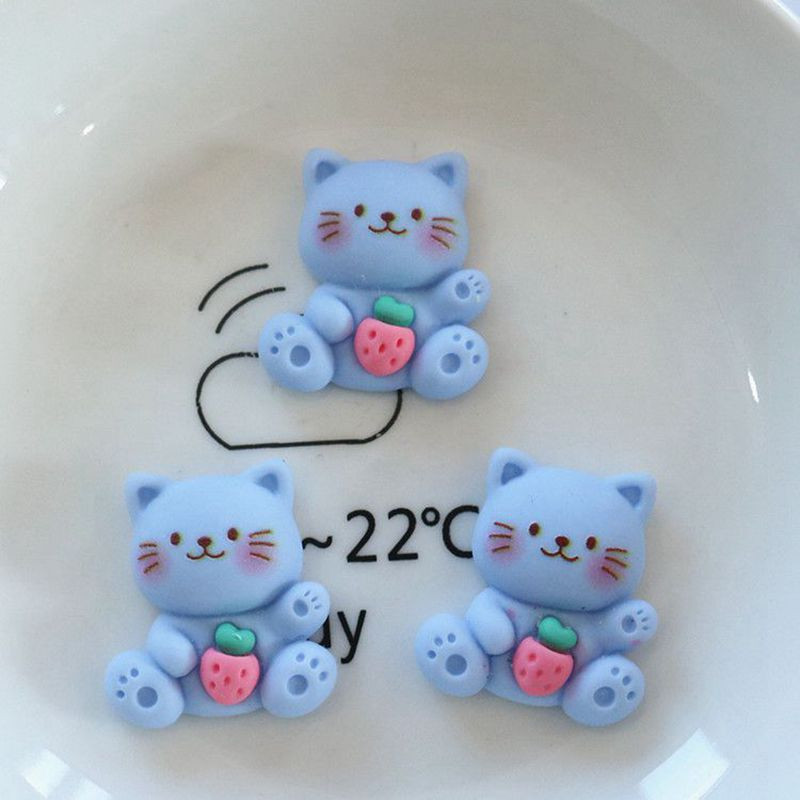 10 gab. Jaunas, jaukās, mini multfilmas, dzīvnieku sērija, plakana aizmugure, sveķu kabošoni