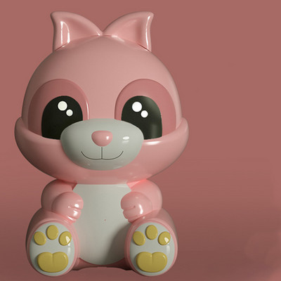 Jauka trušu cūciņa banka bērniem multfilma plastmasas naudas taupīšanas kastīte monētu uzglabāšana bērniem dzimšanas dienas dāvana mājas dekoram darbvirsmas rotājums