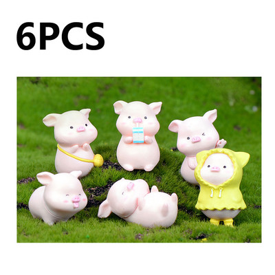 Miniatūras figūriņas Miniatūra terārija amatniecība Reālistiski dzīvnieki pasaku dārza piederumiem