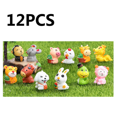 Miniatūras figūriņas Miniatūra terārija amatniecība Reālistiski dzīvnieki pasaku dārza piederumiem