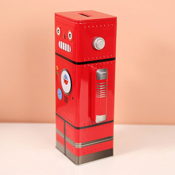 Сладък робот Кутия за банка за монети Карикатура Буркан за пари Спестяване на пари за деца Възрастни Момчета Момиче Drop Shipping