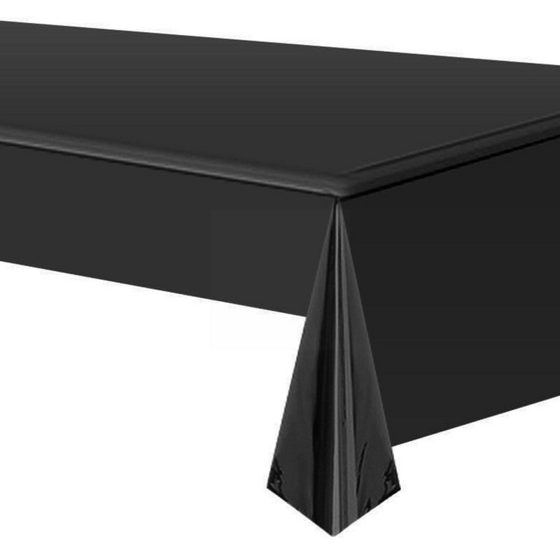 Alumīnija folijas galdauts spīdīgs varavīksnes melns taisnstūra galdauts ēdamgalda pārsegs kāzu svinību banketu dekorēšanai O9K2