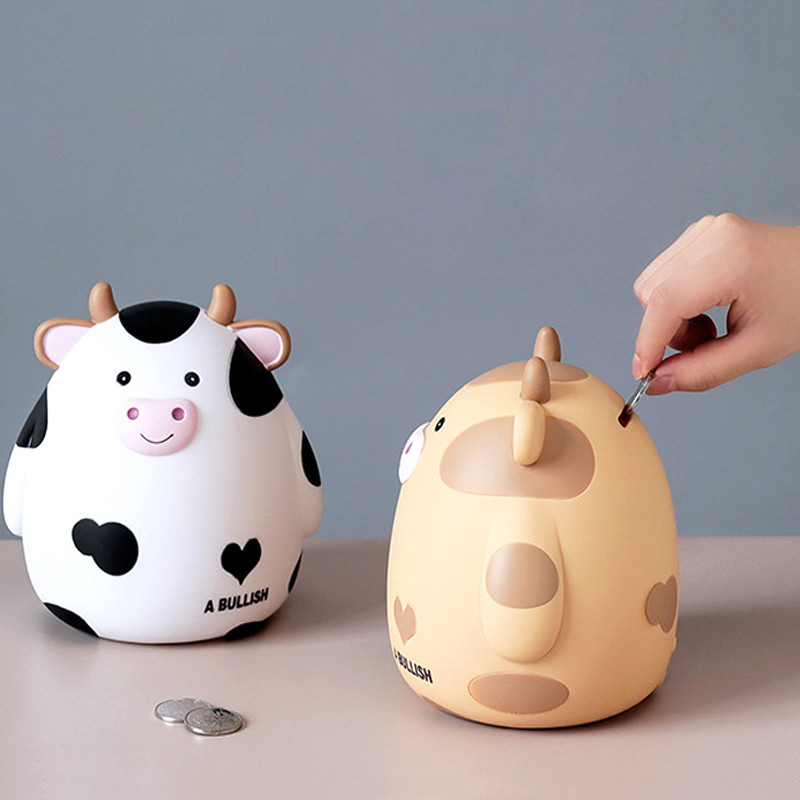 Jauka multfilma Cūciņa banka Mājas noformējums Bērnu guļamistabas galddatora Cūciņa bankas dekors Bērnu dzimšanas dienas dāvana Mājas dekors