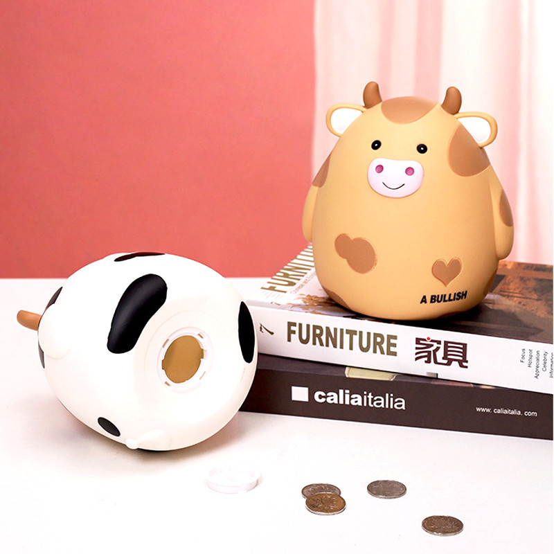 Jauka multfilma Cūciņa banka Mājas noformējums Bērnu guļamistabas galddatora Cūciņa bankas dekors Bērnu dzimšanas dienas dāvana Mājas dekors