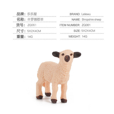 1 gab. Mākslīgo briežu ģimene, lapsa, trusis, vāvere dzīvnieki figūriņas meža radības figūriņas miniatūras rotaļlietas savvaļas zoodārza modelis