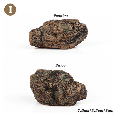 Miniatūra pasaka dārzs priedes Mini augi Leļļu namiņa dekors Aksesuāri Dārzkopība Ornaments Jauki Miniatūra