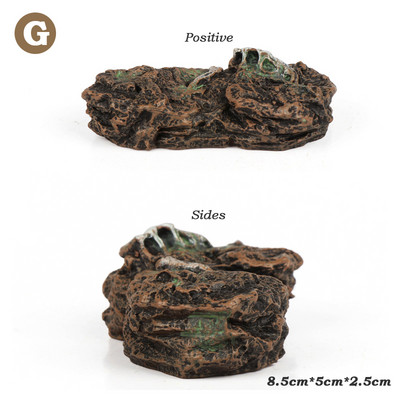 Miniatūra pasaka dārzs priedes Mini augi Leļļu namiņa dekors Aksesuāri Dārzkopība Ornaments Jauki Miniatūra