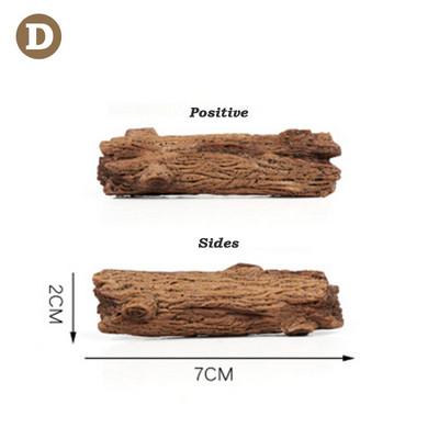 Miniatūra pasaka dārzs priedes Mini augi Leļļu namiņa dekors Aksesuāri Dārzkopība Ornaments Jauki Miniatūra