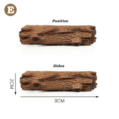 Miniatūra pasaka dārzs priedes Mini augi Leļļu namiņa dekors Aksesuāri Dārzkopība Ornaments Jauki Miniatūra