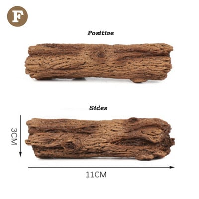 Miniatūra pasaka dārzs priedes Mini augi Leļļu namiņa dekors Aksesuāri Dārzkopība Ornaments Jauki Miniatūra